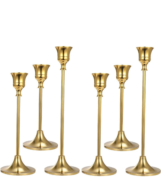 CANDELABRO DORADO ANTIQUE