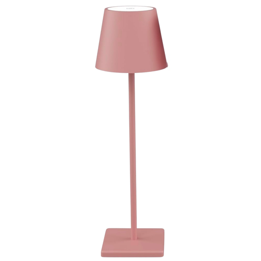 Lampara de mesa—rosada